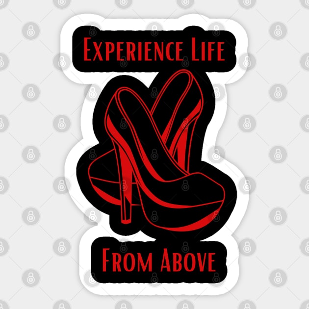 High Heels Life Sticker by Intrepid Designs